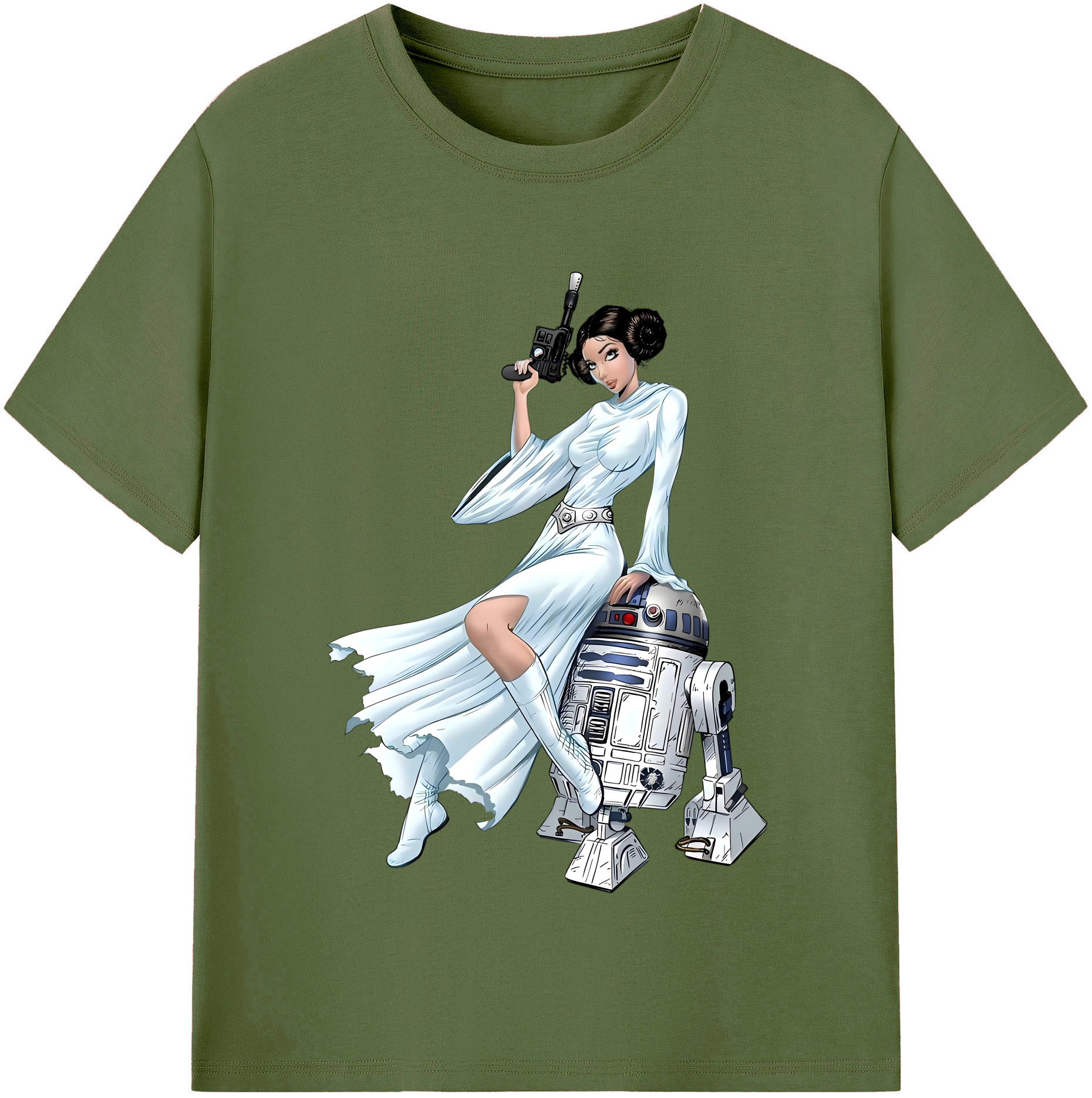 （画像用） スター・ウォーズ Star Wars 綿100％半袖Tシャツ（フロントプリント）
